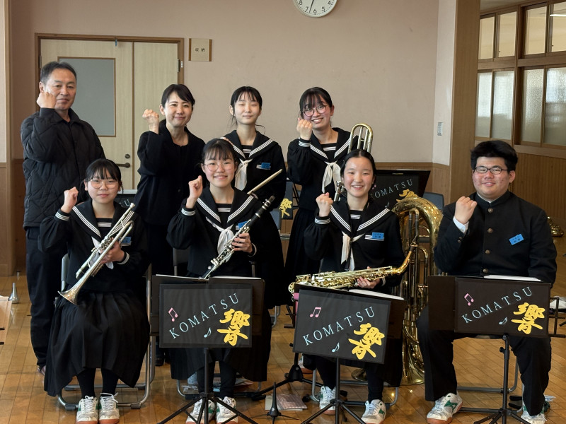 吹奏楽部集合写真